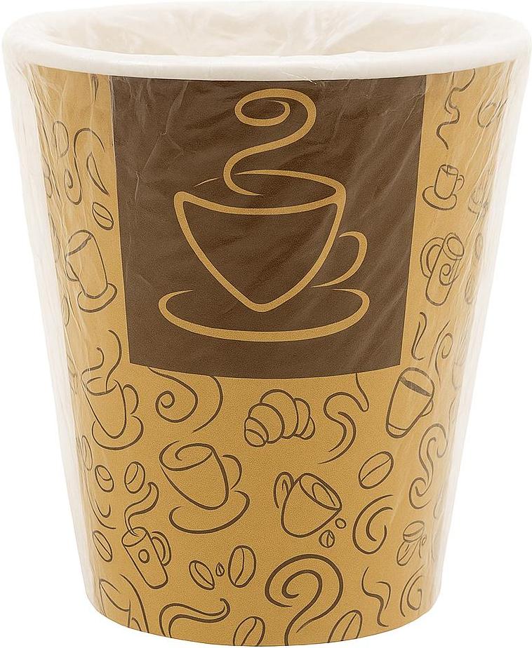 RiteWare - 10 Oz Cafe Design Wrapped Paper Cup, 500/Case - HCW10CF