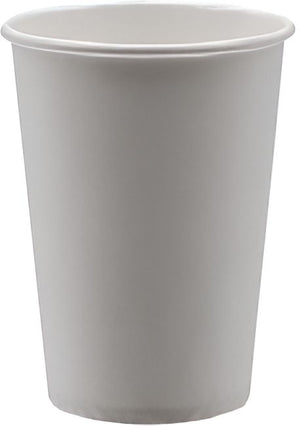 RiteWare - 12 Oz White Paper Hot Cups, 1000/Cs - HC12W