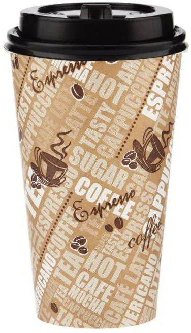 RiteWare - 16 Oz Williams Café PET Cup with Use 16 Series Lids, 1000/cs - PEC1616WIL - DISCONTINUED
