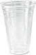 RiteWare - 20 Oz Clear PET Cups with Use 16 Series Lids, 1000/cs - PEC1620