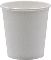 RiteWare - 4 Oz White Paper Hot Cups, 1000/Cs - HC04W