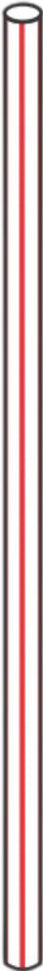 RiteWare - 6" White Sip & Mix Straws, Pack of 10000 - RWSP0600