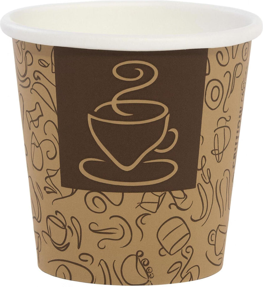 RiteWare - 8 Oz Cafe Design Hot Cup, Pack of 1000 - HC08CF