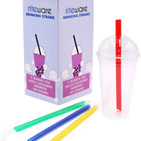 RiteWare - 9 Inch Bubble Tea Straw Wrapped, 100 Per Box - SP0957W