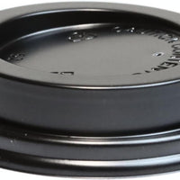 RiteWare - Black Dome Sipper PP Lid For 10-20 Oz Paper Hot Cups, 1000/Cs - HDL10B