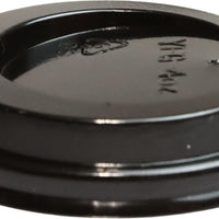 RiteWare - Black Dome Sipper PP Lid For 4 Oz Paper Hot Cups, 1000/Cs - HDL04B