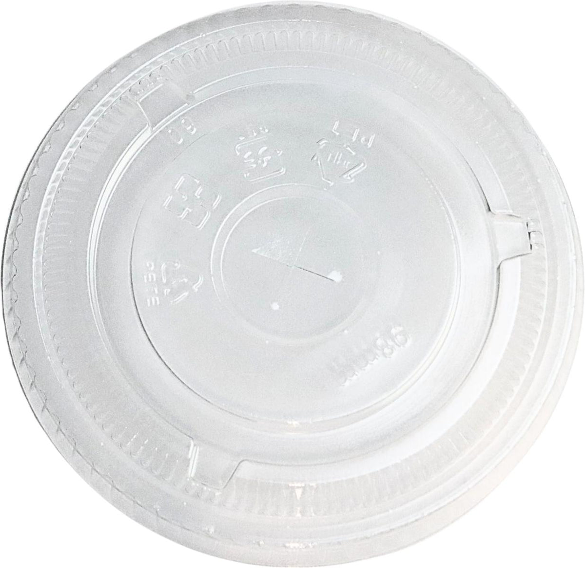 RiteWare - Straw Slot Lids For 12 Series PET Cup, Pack of 1000 - PLS12