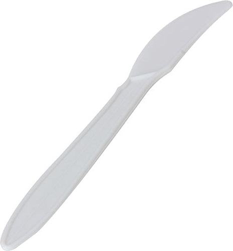 RiteWare - White Medium Polypropylene Knives Weight Cutlery, 1000/Cs - C2102