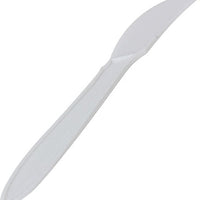 RiteWare - White Medium Polypropylene Knives Weight Cutlery, 1000/Cs - C2102
