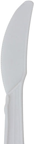 RiteWare - White Medium Polypropylene Knives Weight Cutlery, 1000/Cs - C2102