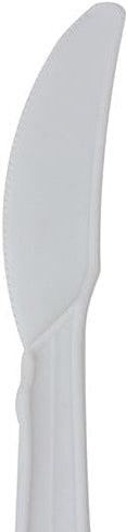 RiteWare - White Medium Polypropylene Knives Weight Cutlery, 1000/Cs - C2102