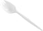 RiteWare - White Medium Weight Spork, Pack of 1000 - C2105