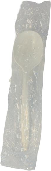 RiteWare White SoupSpoon WRAPPED, 1000/Cs - C2104W