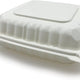 Ritepak - 8 X 8", 48 Oz Rectangular Plastic Container With 3 Compartment, 150Pc/Cs - CJE348