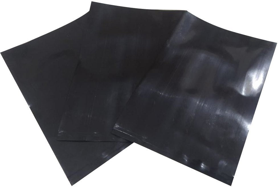 Ritesource - 11" x 6" x 20" Low Density Black Produce Bag, 12lbs/Case, 90cs/Skid - TLD4B