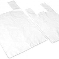 Ritesource - 11.5" x 6.5" x 22", 0.85 Mil #5 Low Density White Produce Bag, 17lb/Cs - TLD5W