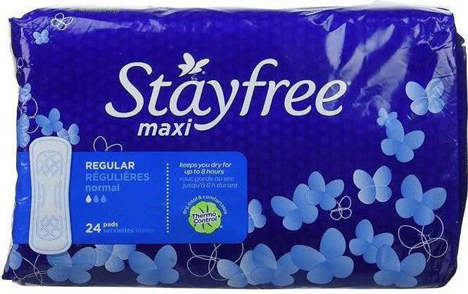 Rochester Midland - Stayfree #4 Regular Maxi Napkin Without Wings 250/cs - 355132