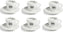Rocket Espresso - 6 PC White Espresso Cup Hashtag Set - R01-RA99907206
