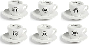 Rocket Espresso - 6 PC White Espresso Cup Hashtag Set - R01-RA99907206