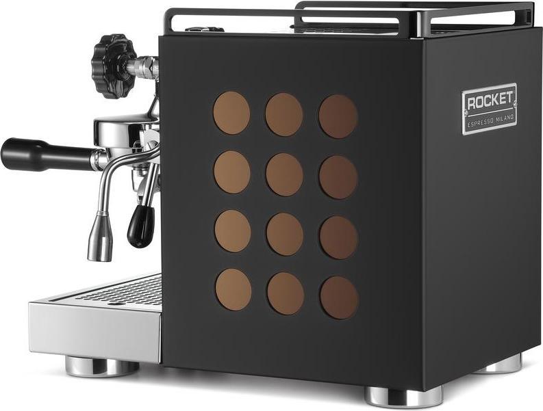 Rocket Espresso - APPARTAMENTO Black/Copper Espresso Machine - R01-RE501B3C12