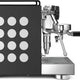 Rocket Espresso - APPARTAMENTO Black/White Espresso Machine - R01-RE501B3W12