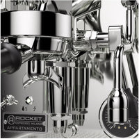 Rocket Espresso - APPARTAMENTO Temperature Control Adjustment Black/Copper Espresso Machine - R01-RE502B3C12
