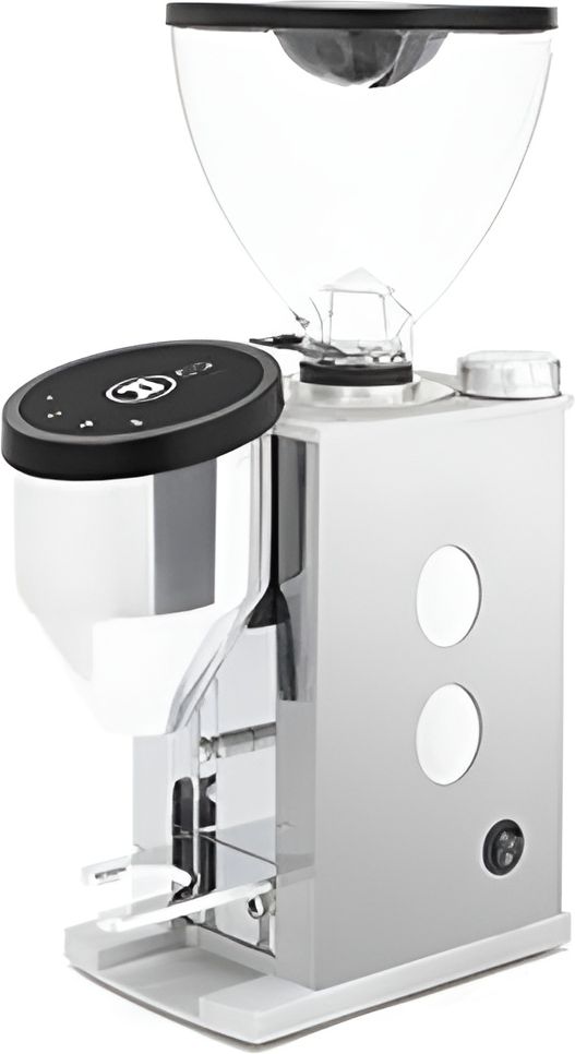 Rocket Espresso - FAUSTINO Chrome/White Espresso Grinder - R01-RG731M3W12