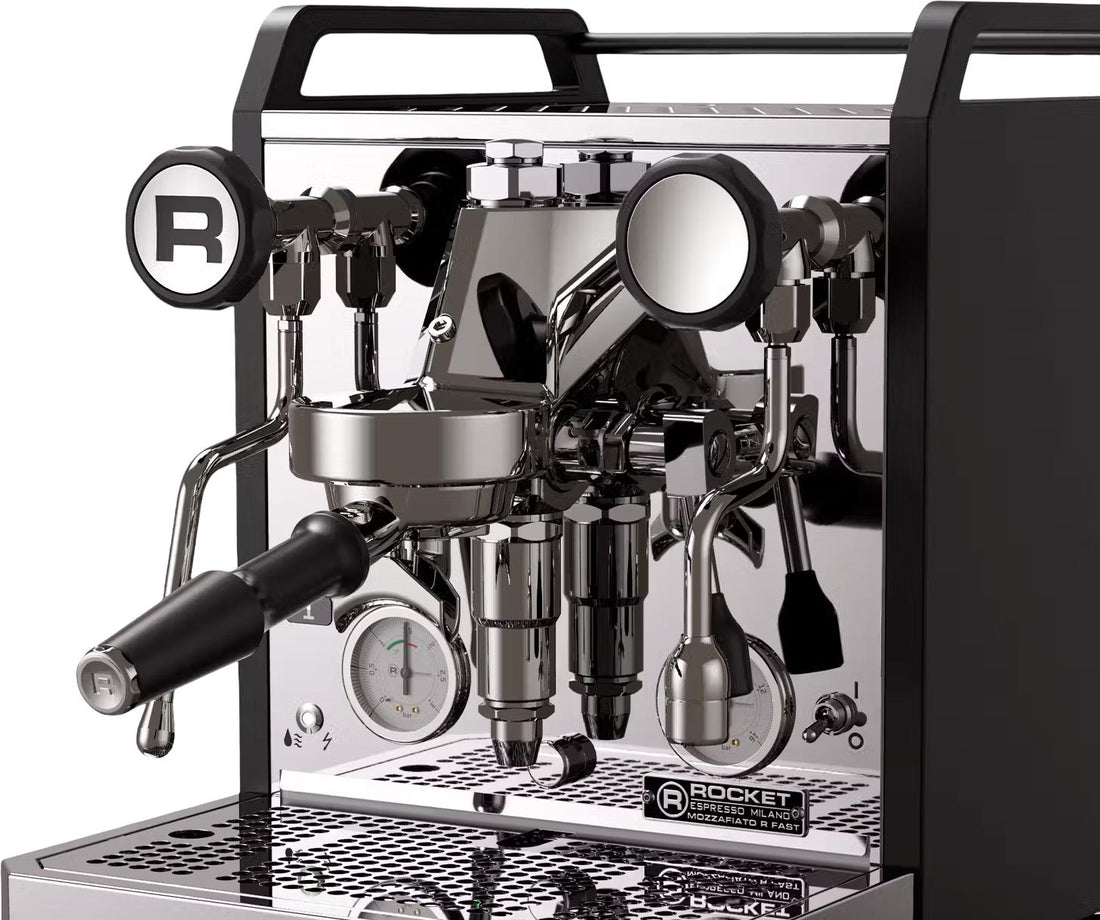 Rocket Espresso - MOZZAFIATO R FAST Black Espresso Machine - R01-RE852E3B12