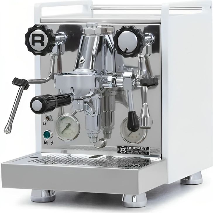 Rocket Espresso - MOZZAFIATTO-R White Espresso Machine with PID and Shot Timer - R01-RE851E3W11 - DISCONTINUED