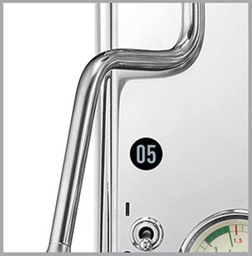 Rocket Espresso - MOZZAFIATTO-V Black Espresso Machine with PID and Shot Timer - R01-RE851S3B11