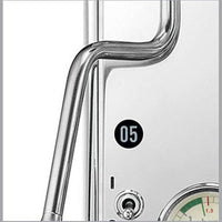 Rocket Espresso - MOZZAFIATTO-V Black Espresso Machine with PID and Shot Timer - R01-RE851S3B11