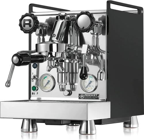 Rocket Espresso - MOZZAFIATTO-V Black Espresso Machine with PID and Shot Timer - R01-RE851S3B11 - DISCONTINUED