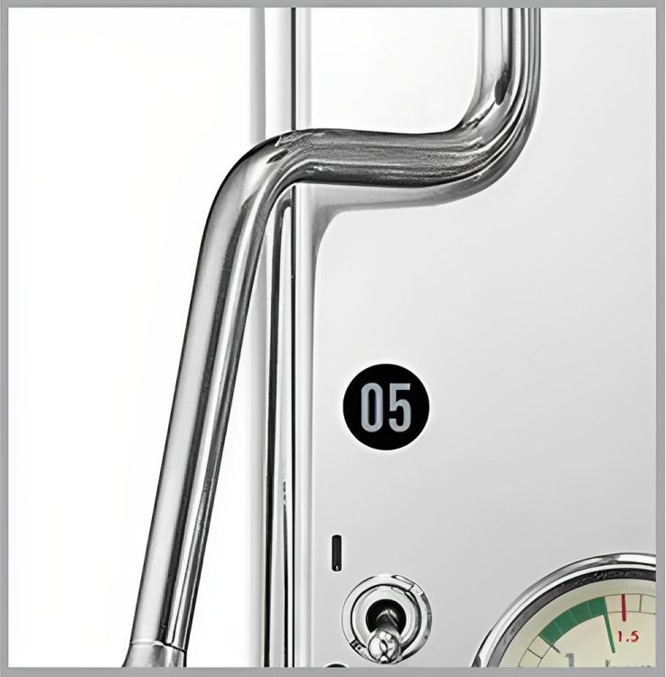 Rocket Espresso - MOZZAFIATTO-V White Espresso Machine with PID and Shot Timer - R01-RE851S3W11 - DISCONTINUED