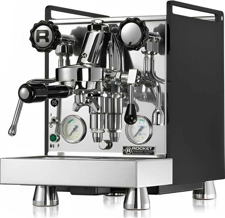 Rocket Espresso - Mozzafiatto-R Black Eespresso Machine with PID and Shot Timer - R01-RE851E3B11 - DISCONTINUED