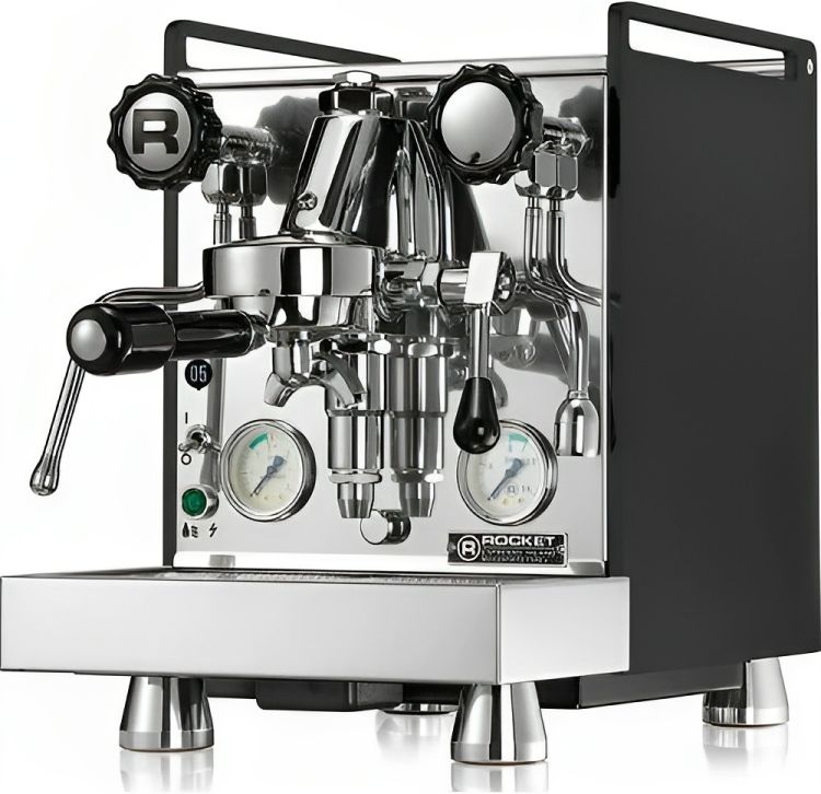 Rocket Espresso - Mozzafiatto-R Black Eespresso Machine with PID and Shot Timer - R01-RE851E3B11