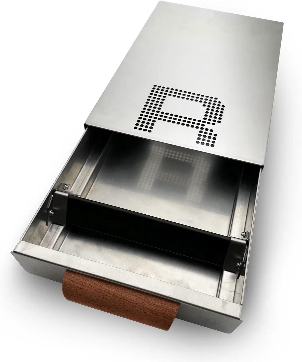 Rocket Espresso - Stainless Steel Coffee Drawer with Wood Handle - R01-RA99908677