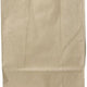 Rosenbloom - 12" x 7" x 17", 1/6 Brown Paper Barrel Bags, 500 Per Bundle - 12717X6500