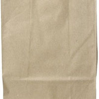 Rosenbloom - 12" x 7" x 17", 1/6 Brown Paper Barrel Bags, 500 Per Bundle - 12717X6500