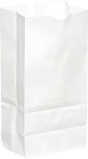 Rosenbloom - 8 lb White Paper Grocery Bag, 42M/sk - 1000800W00