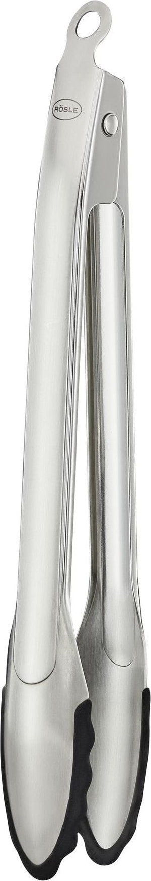 Rosle - 9.1" Locking Tongs with Silicone Edges (23 cm) - 12985