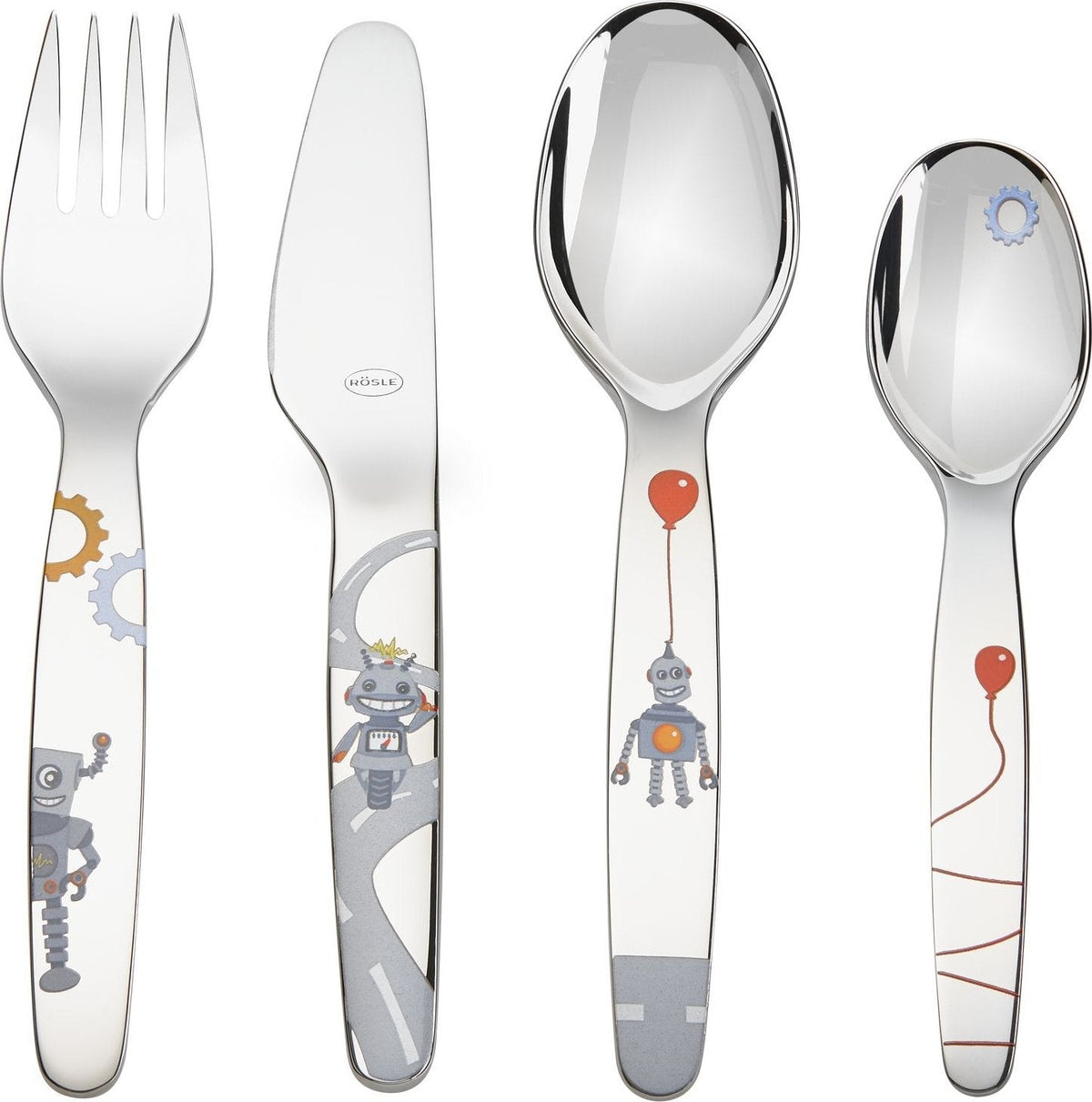 Rosle - Child´s Little Robot Cutlery Set - 95065