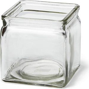 Rosseto - 3 PC Clear Glass Square Jars - GLS024