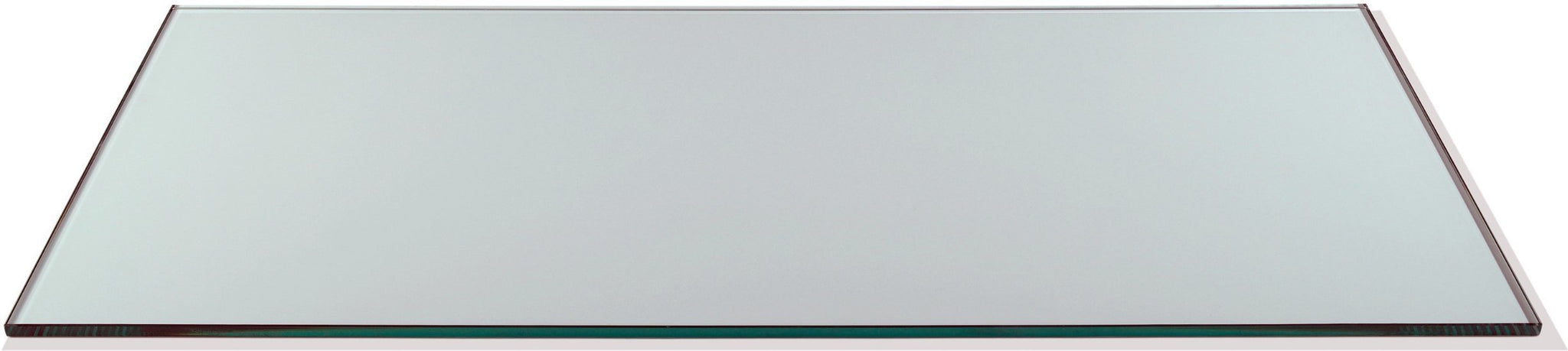 Rosseto - 33.5" x 14" Wide Rectangular Clear Tempered Glass Surface - GTR33