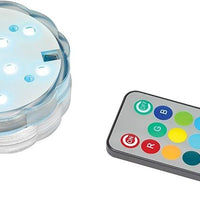 Rosseto - Gleam Small Round LED Light with 1 Remote & 3 AAA, Pack of 1 - LED100 - DISCONTINUED