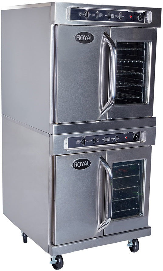 Royal - 12 KW Double Deck Electric Convection Oven - RECO-6K-2