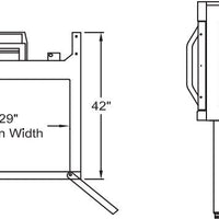 Royal - 12 KW Single Deck Electric Convection Oven With Bakery Depth - RECOD-1