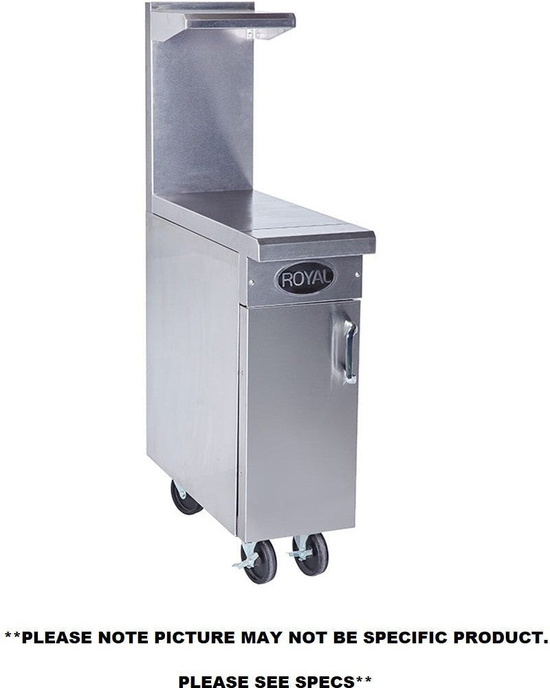 Royal - 18” Wide Stainless Steel Work Surface Spreader Range Match Spreader - RR-18SPR