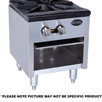 Royal - 21" x 36 x 18" Natural Gas Stock Pot Range with Single Burner (3 Rings) - RSP-18-36