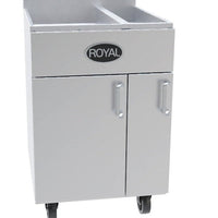 Royal - 25/50 Lb Stainless Steel Deep Fat Fryer - RFT-2550