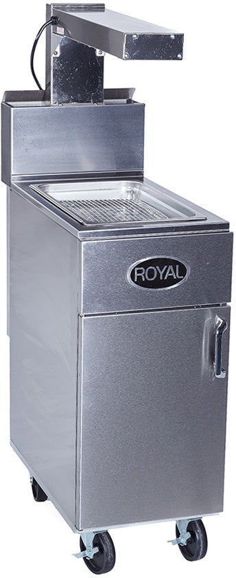 Royal - 30.5" x 15.5" Stainless Steel Drain Station - RFT-DS